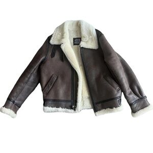 Schott Shearling B-3 Jacket